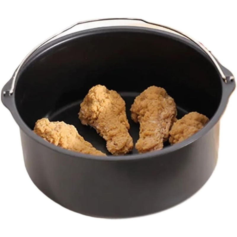 Commercial Kitchen Pots And Pans - Metal Cake Mold Round Air Fryer