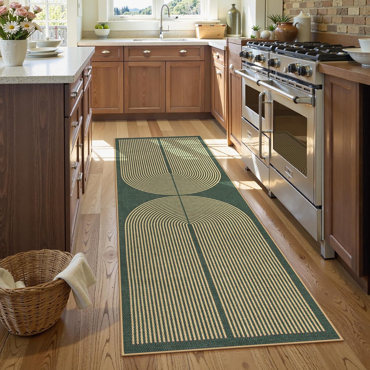 Kitchen Flooring Commercial - VIKAMA Simple And Retro Line Long