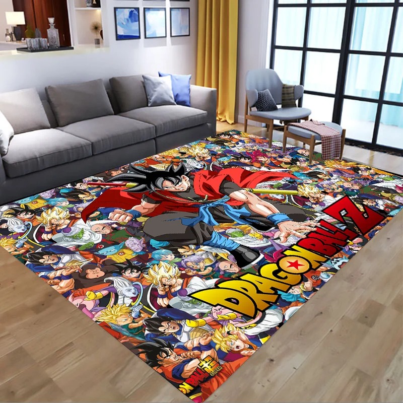 Kitchen Flooring Commercial - Dragon Ball Non-slip Bath Carpet Flannel