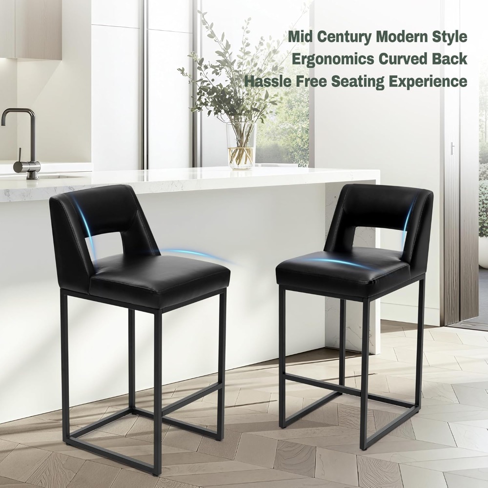 Commercial Kitchen And Bar - new Black Counter Height Bar Stools