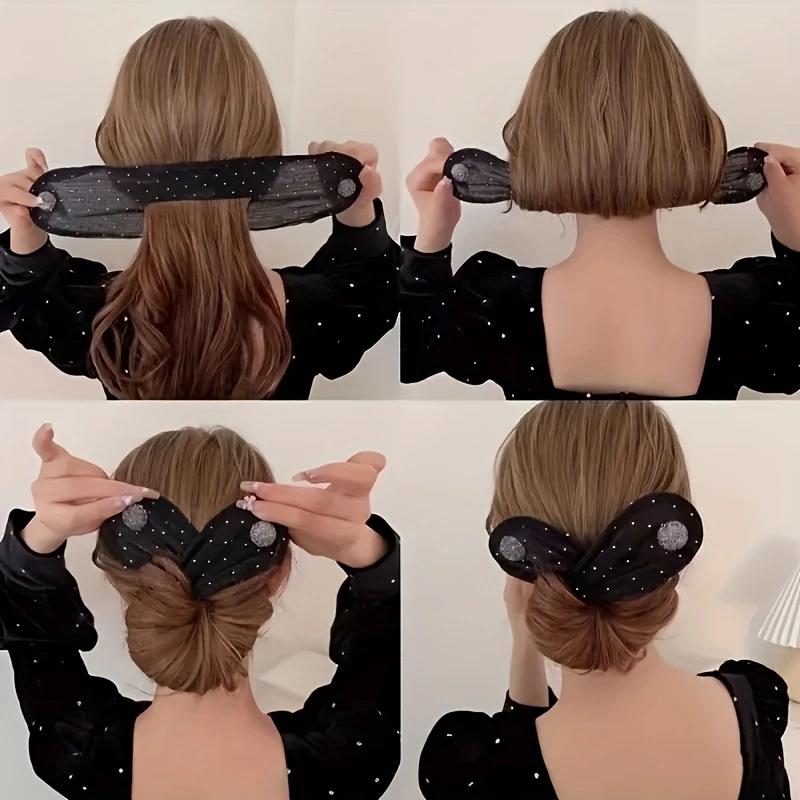 Donut Making Machine - 1pc Lazy Artifact Magic Hair Clip