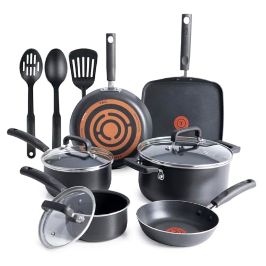 Commercial Kitchen Broiler - T-Fal Signature Nonstick Pots and Pans