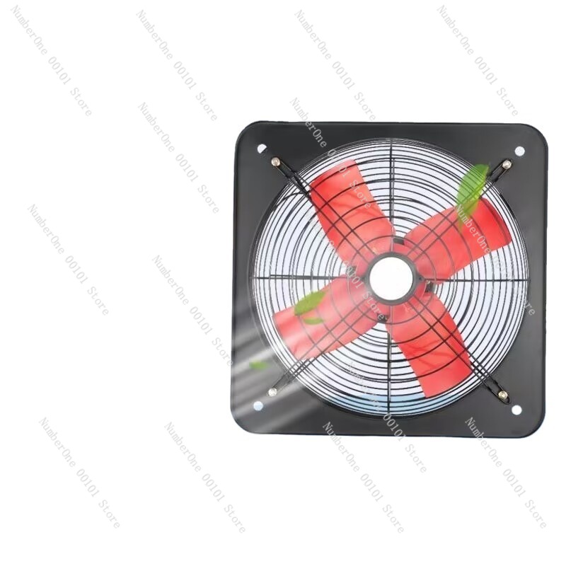 Commercial Kitchen Exhaust Fan - Industrial Wall-Mounted Exhaust Fan,16-24 Inch,220V/380V Powerful