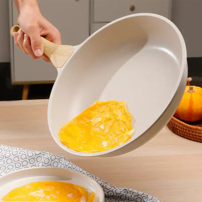 Commercial Kitchen Appliances - Durable Non-stick Wok Frying Pan Ceramic