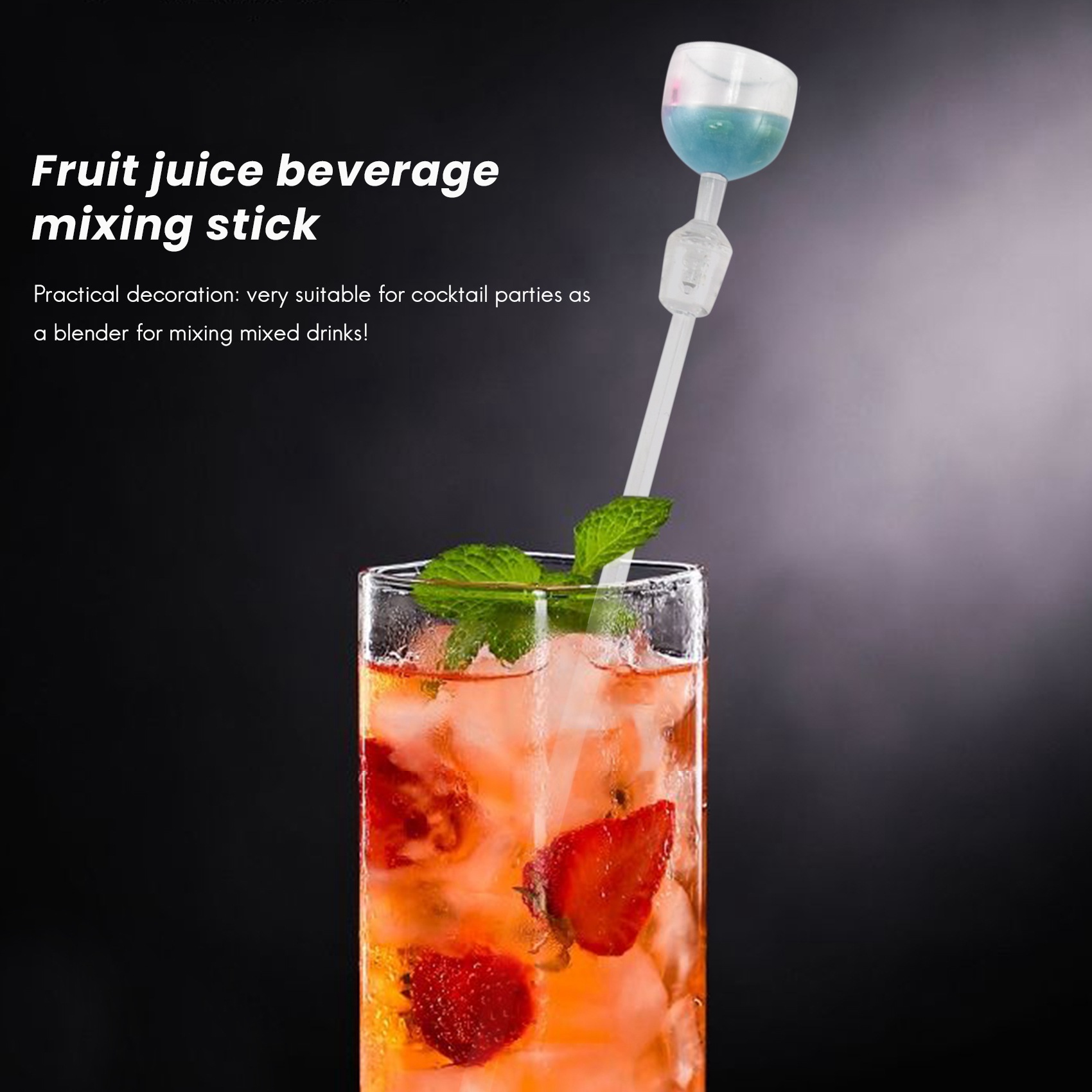 10Pcs Cocktail Stirrer Drink M - огляд і ціна Bar Blender Mixing