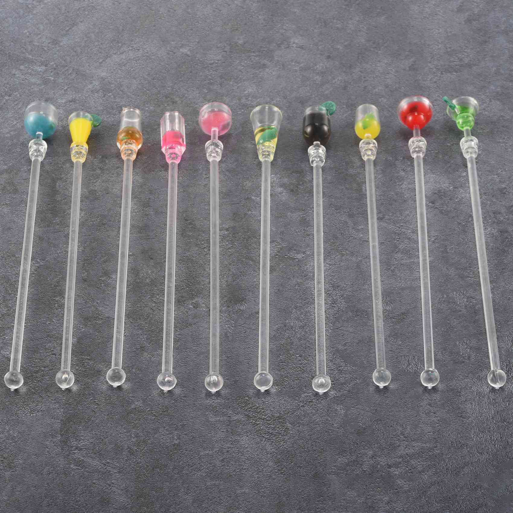 10Pcs Cocktail Stirrer Drink M - огляд і ціна Bar Blender Mixing