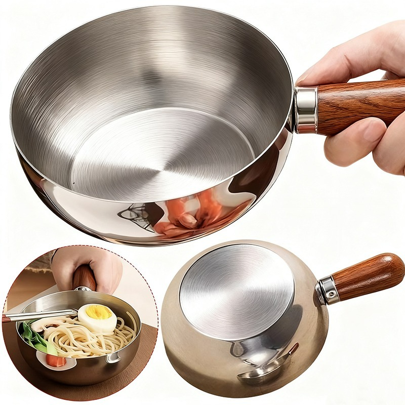 Stainless Steel Saucepan Milk  - огляд і ціна Commercial Kitchen Pots And Pans
