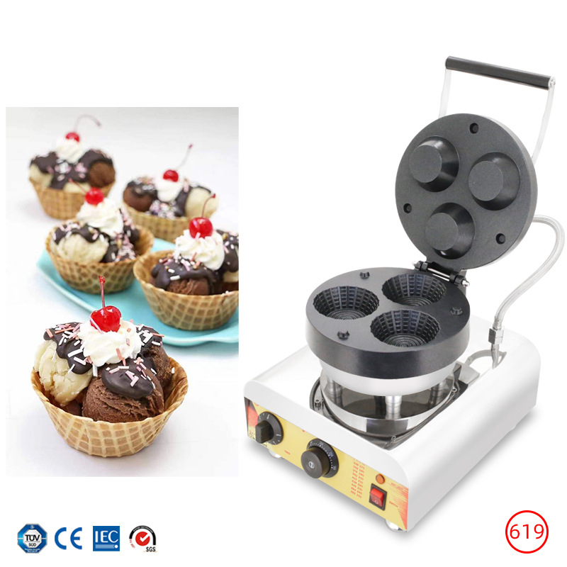 Commercial Triple-Hole Ice Cre - огляд і ціна Donut Making Machine