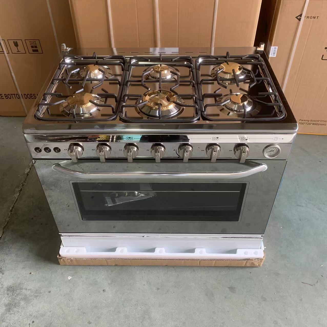 6 Stove Fire Oven 220V Freesta - огляд і ціна Commercial Kitchen Broiler