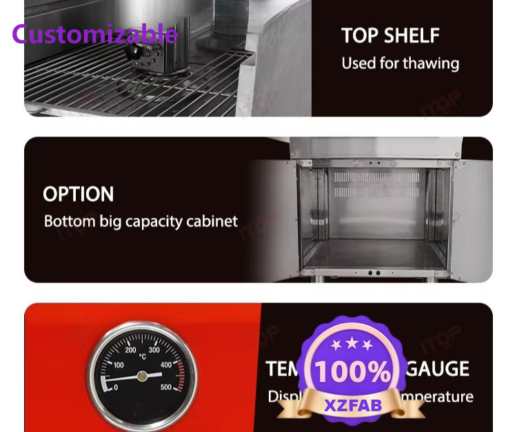 Factory Direct 2026 Commercial - огляд і ціна Commercial Kitchen Broiler