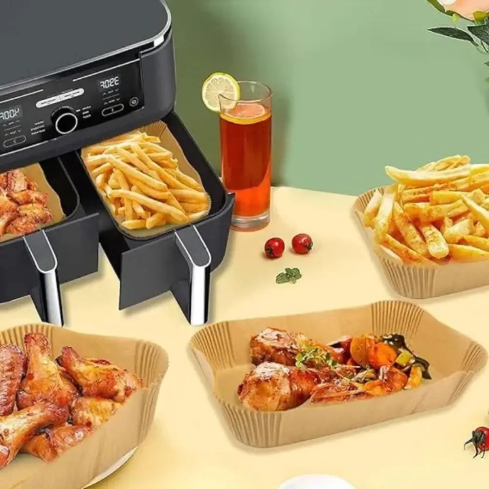 50/100pcs Disposable Air Fryer - огляд і ціна Commercial Kitchen Pots And Pans