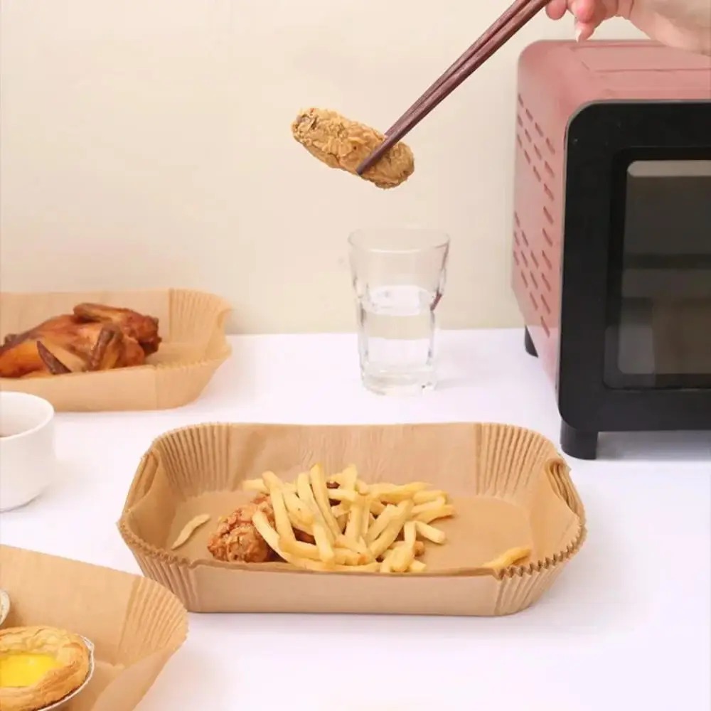 50/100pcs Disposable Air Fryer - огляд і ціна Commercial Kitchen Pots And Pans