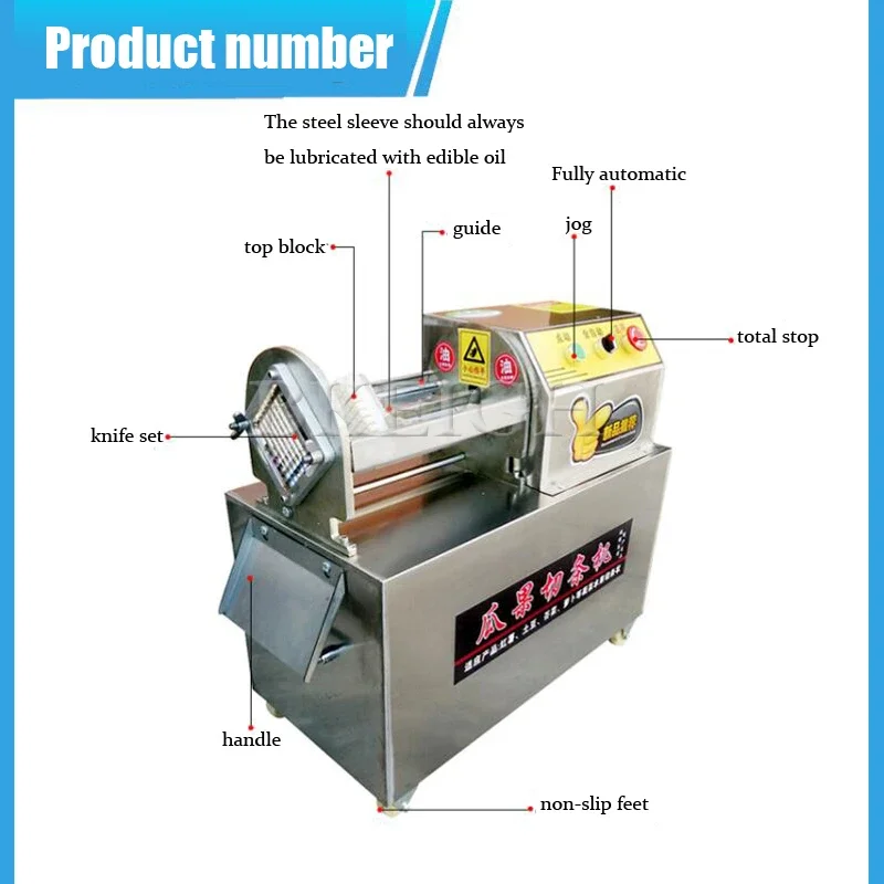 Electric Potato Cutting Machin - огляд і ціна Commercial Kitchen Appliances