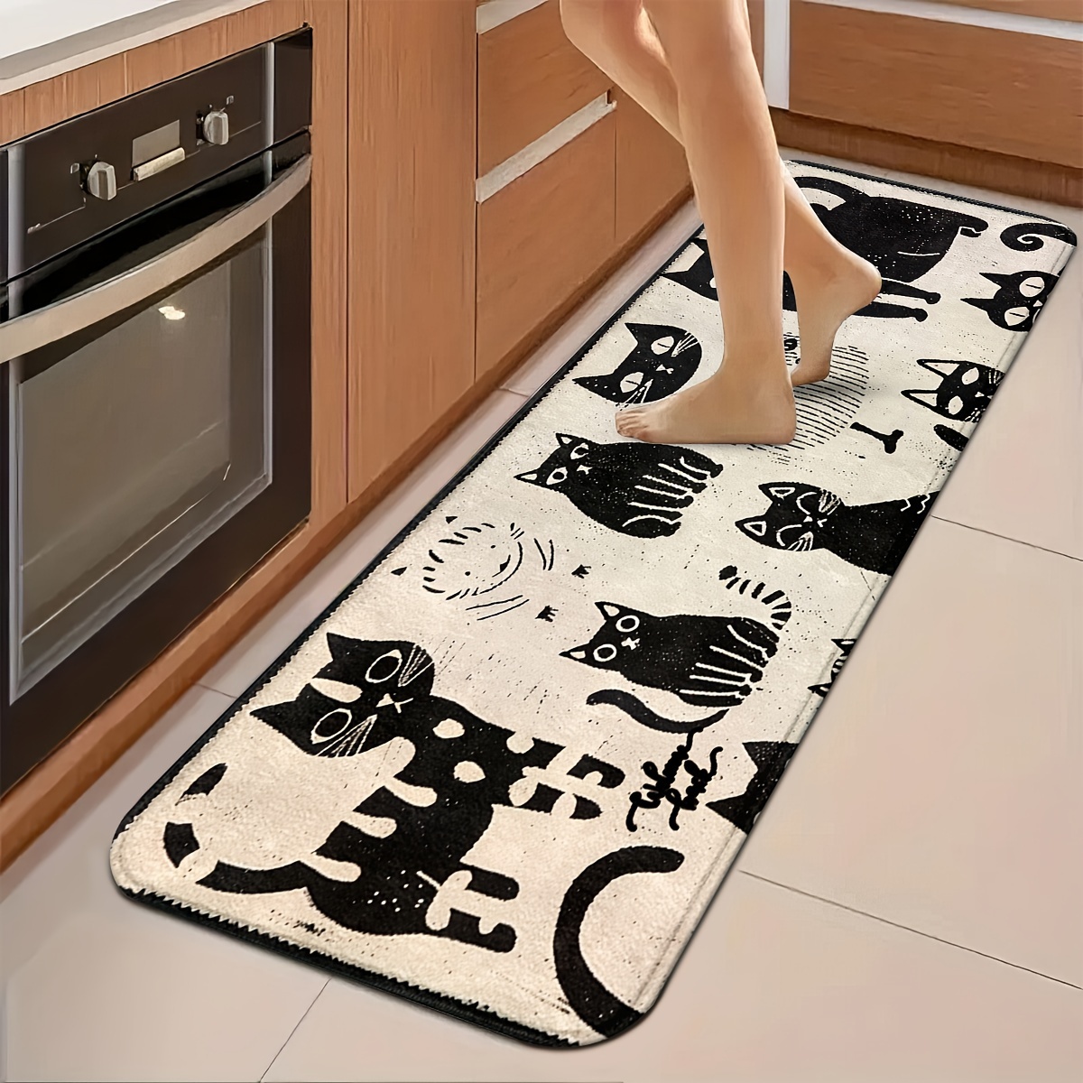 Cute Cartoon Back View Cat Kit - огляд і ціна Commercial Kitchen Background
