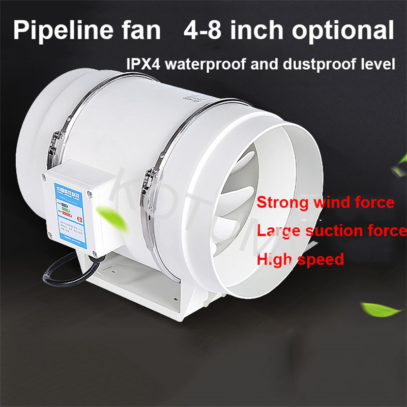 3/4/5/6/8 Inch Exhaust Fans Ho - огляд і ціна Commercial Kitchen Exhaust Fan