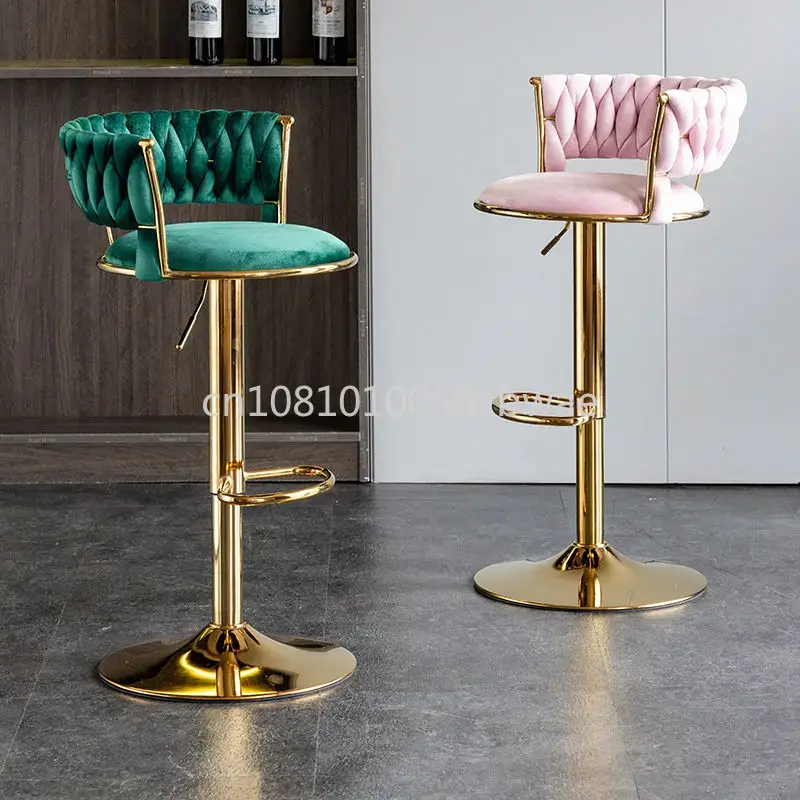 Modern Velvet Bar Stools Swive - огляд і ціна Commercial Kitchen And Bar