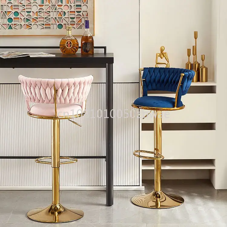 Modern Velvet Bar Stools Swive - огляд і ціна Commercial Kitchen And Bar