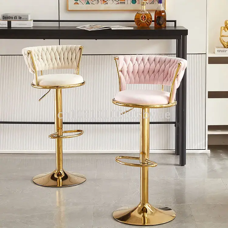Modern Velvet Bar Stools Swive - огляд і ціна Commercial Kitchen And Bar