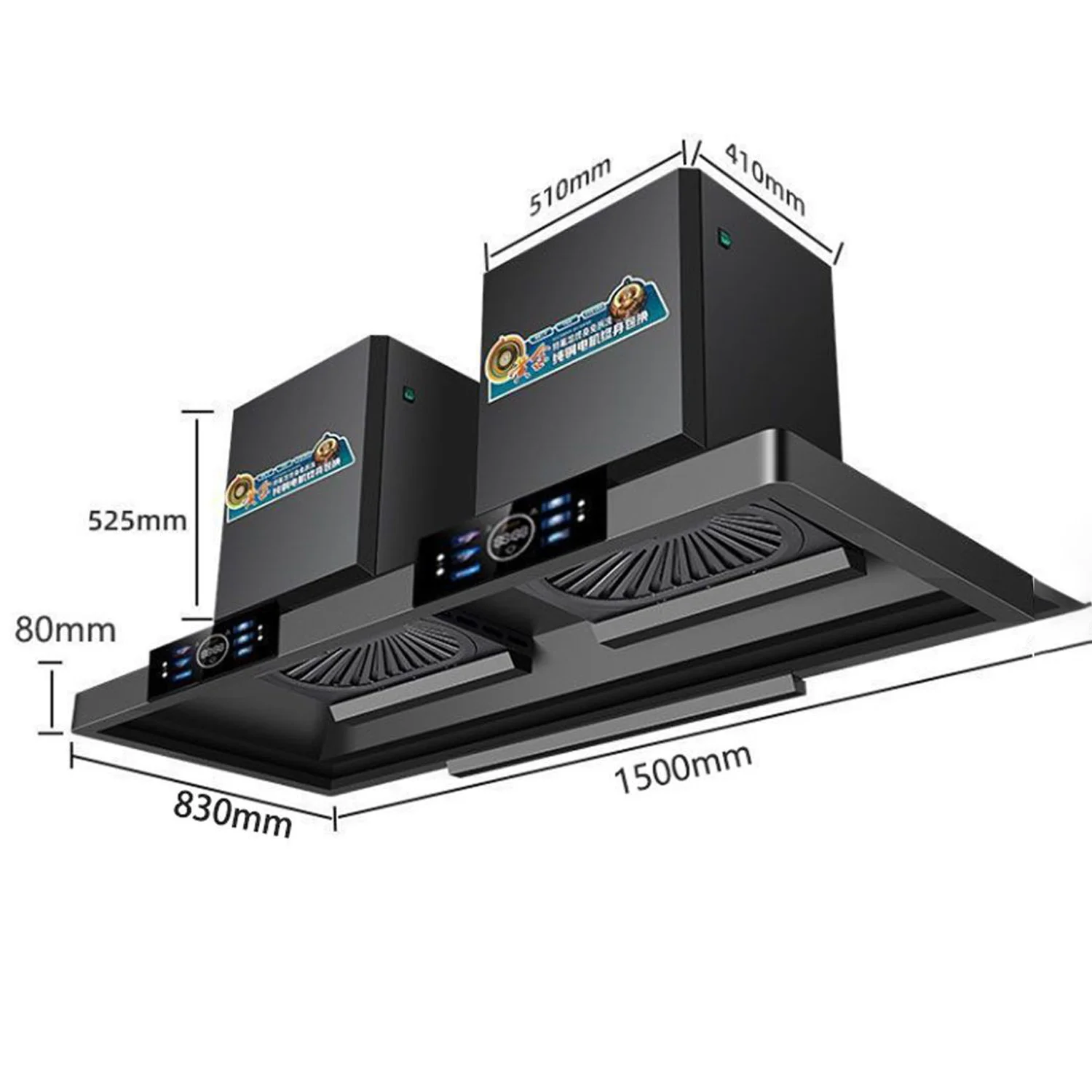 -for OEM  Hood Household Comme - огляд і ціна Commercial Kitchen Range Hood