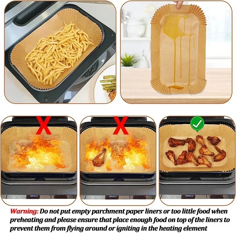 Disposable Air Fryer Paper Non - огляд і ціна Commercial Kitchen Pots And Pans