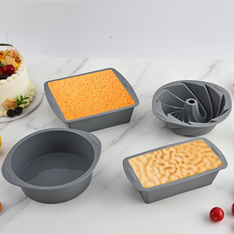 Silicone Square 4-Piece Cake P - огляд і ціна Commercial Kitchen Pots And Pans