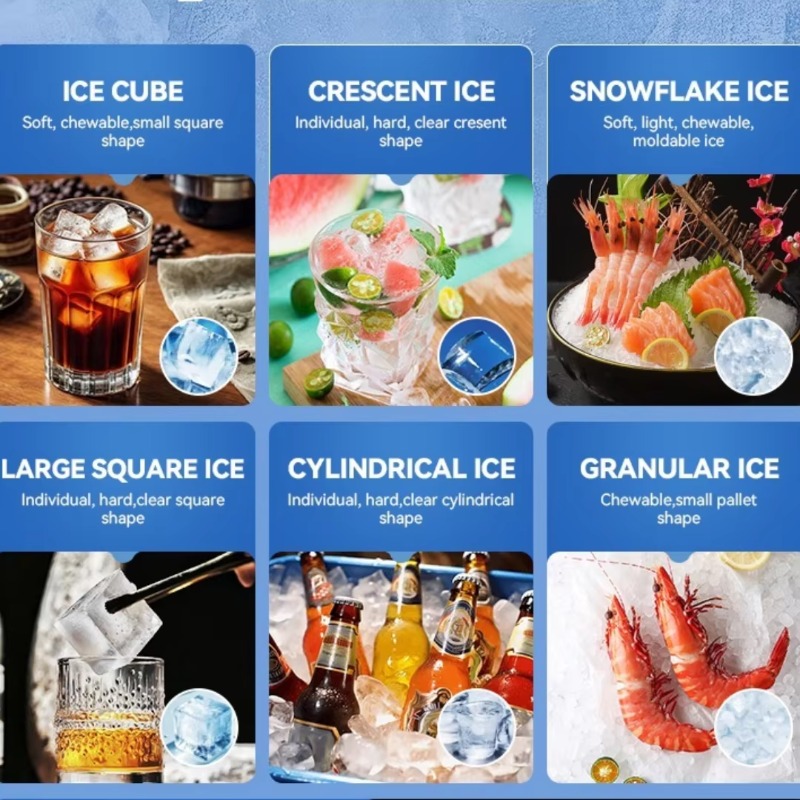 Commercial Automatic Cube Ice  - огляд і ціна Commercial Ice Maker