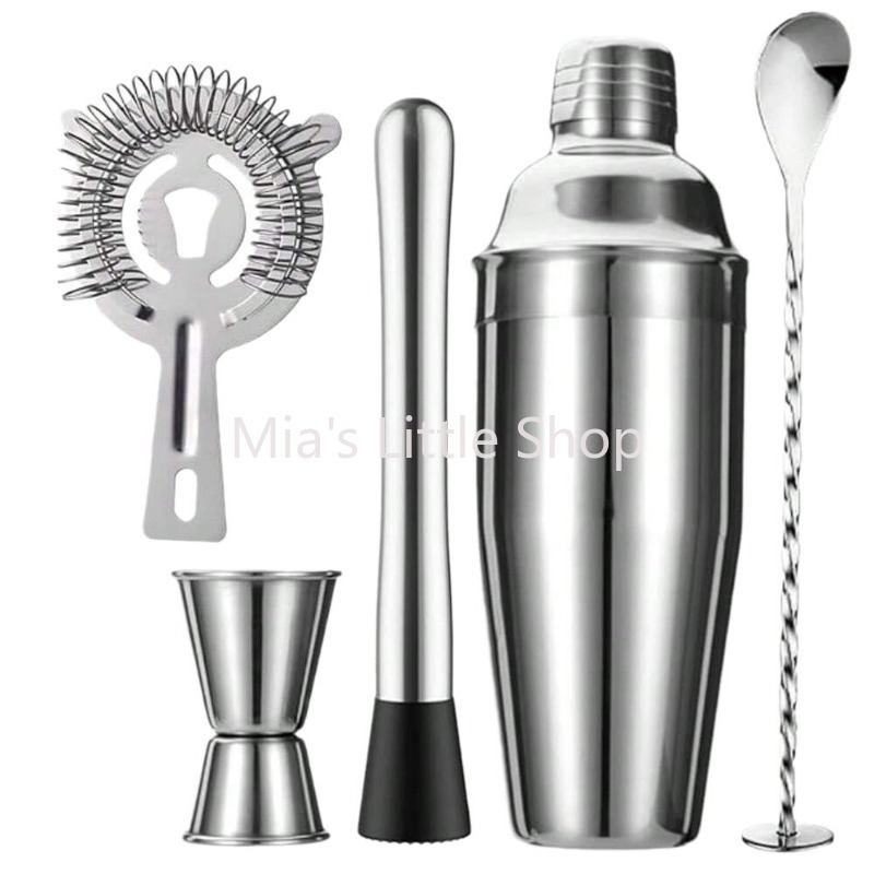 Glass Cocktail Shaker Set, Han - огляд і ціна Bar Blender Mixing