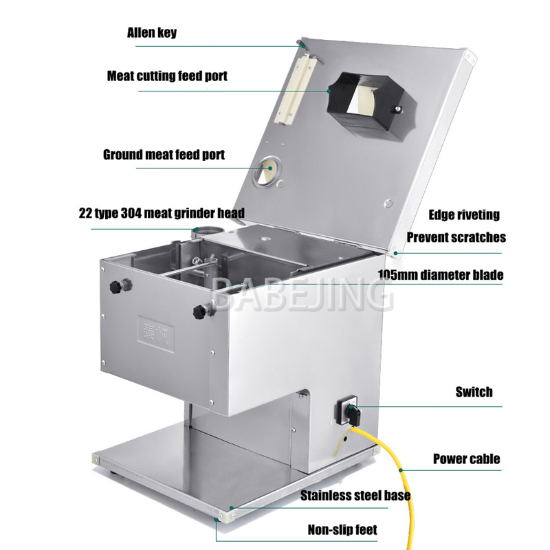 Fully Automatic Electric Meat  - огляд і ціна Commercial Kitchen Appliances