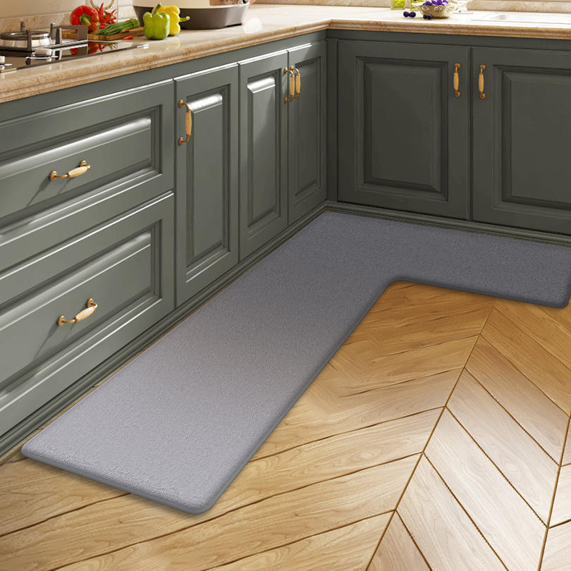 Solid color kitchen L-shaped d - огляд і ціна Kitchen Flooring Commercial