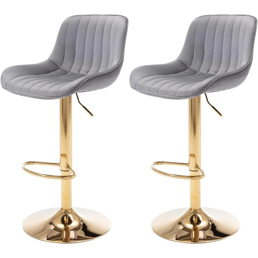 Modern Gold Velvet Bar Stools  - огляд і ціна Commercial Kitchen And Bar