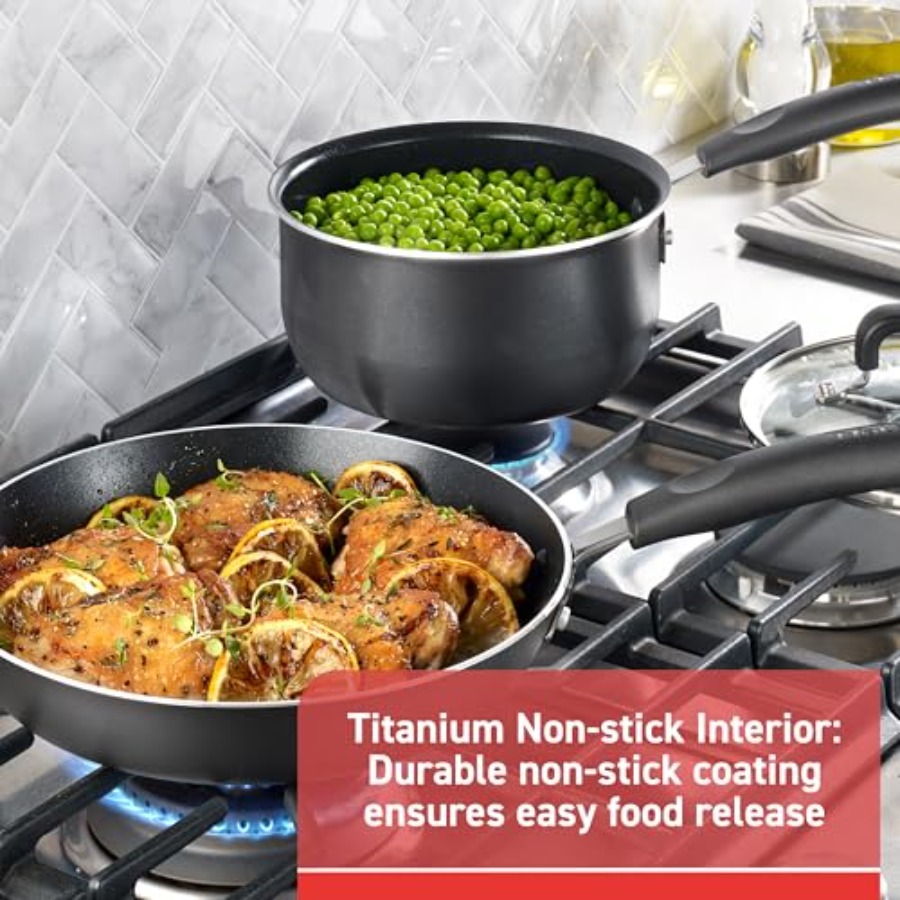 T-Fal Signature Nonstick Pots  - огляд і ціна Commercial Kitchen Broiler