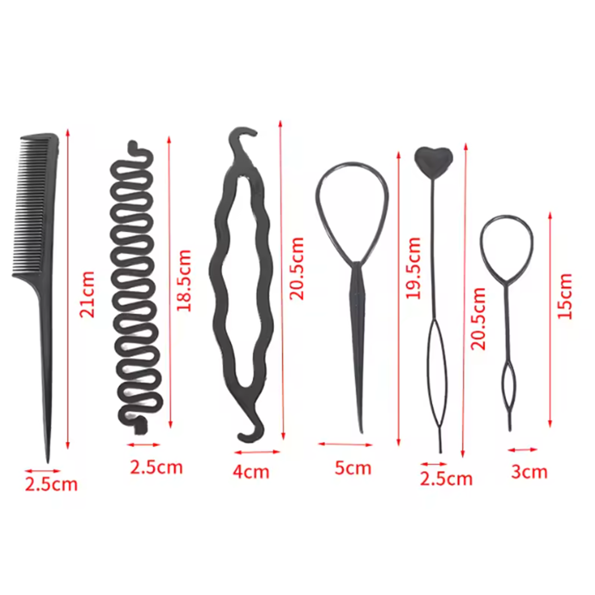 6Pcs/Set Multiple Magic Hair B - огляд і ціна Donut Making Machine