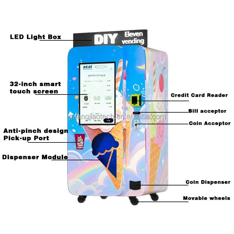 Smart Commercial Ice Cream Ven - огляд і ціна Commercial Ice Maker