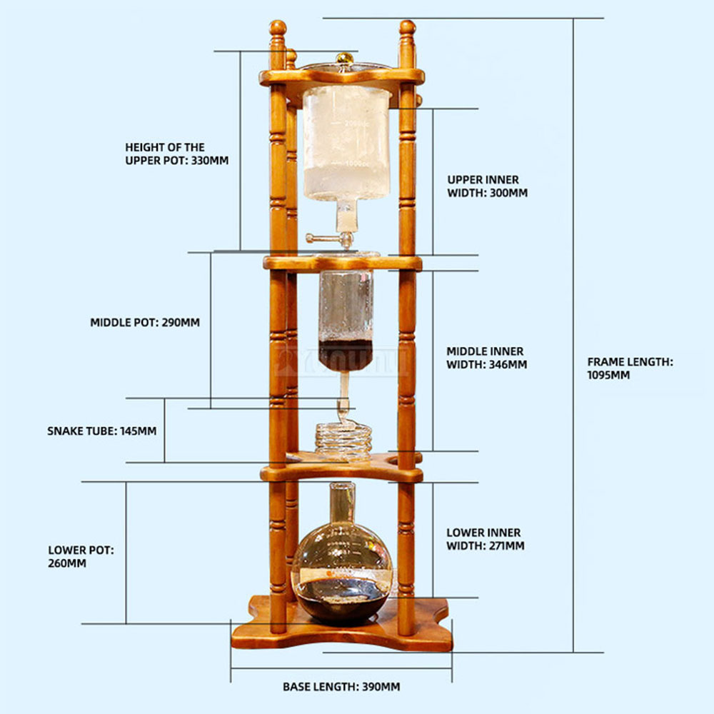 Ice drip coffee maker - Cold b - огляд і ціна Commercial Ice Maker