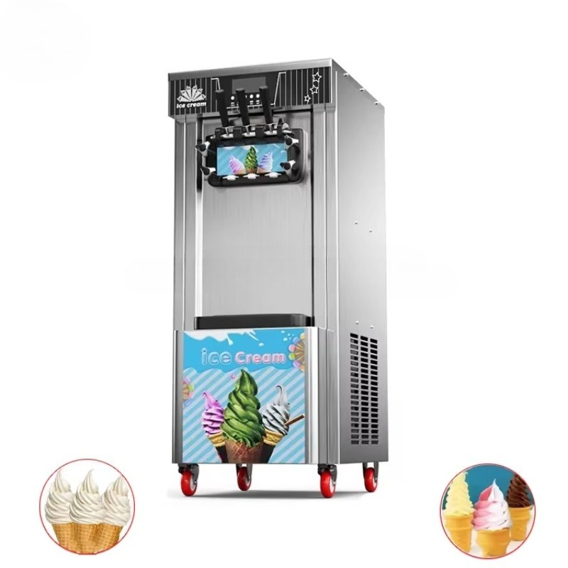 Commercial Soft Ice Cream Maki - огляд і ціна Commercial Ice Maker