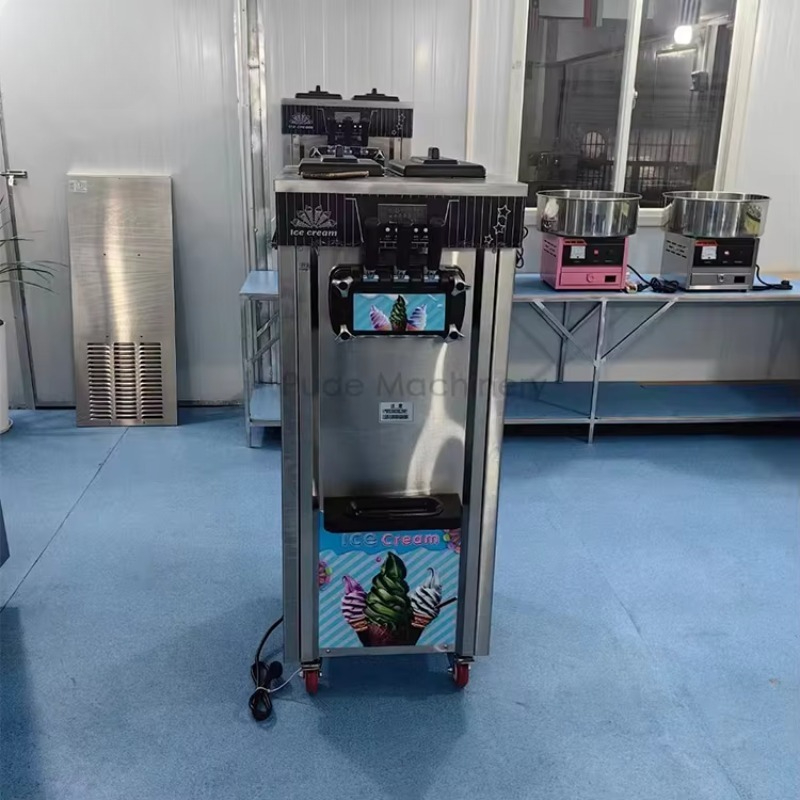 Commercial Soft Ice Cream Maki - огляд і ціна Commercial Ice Maker
