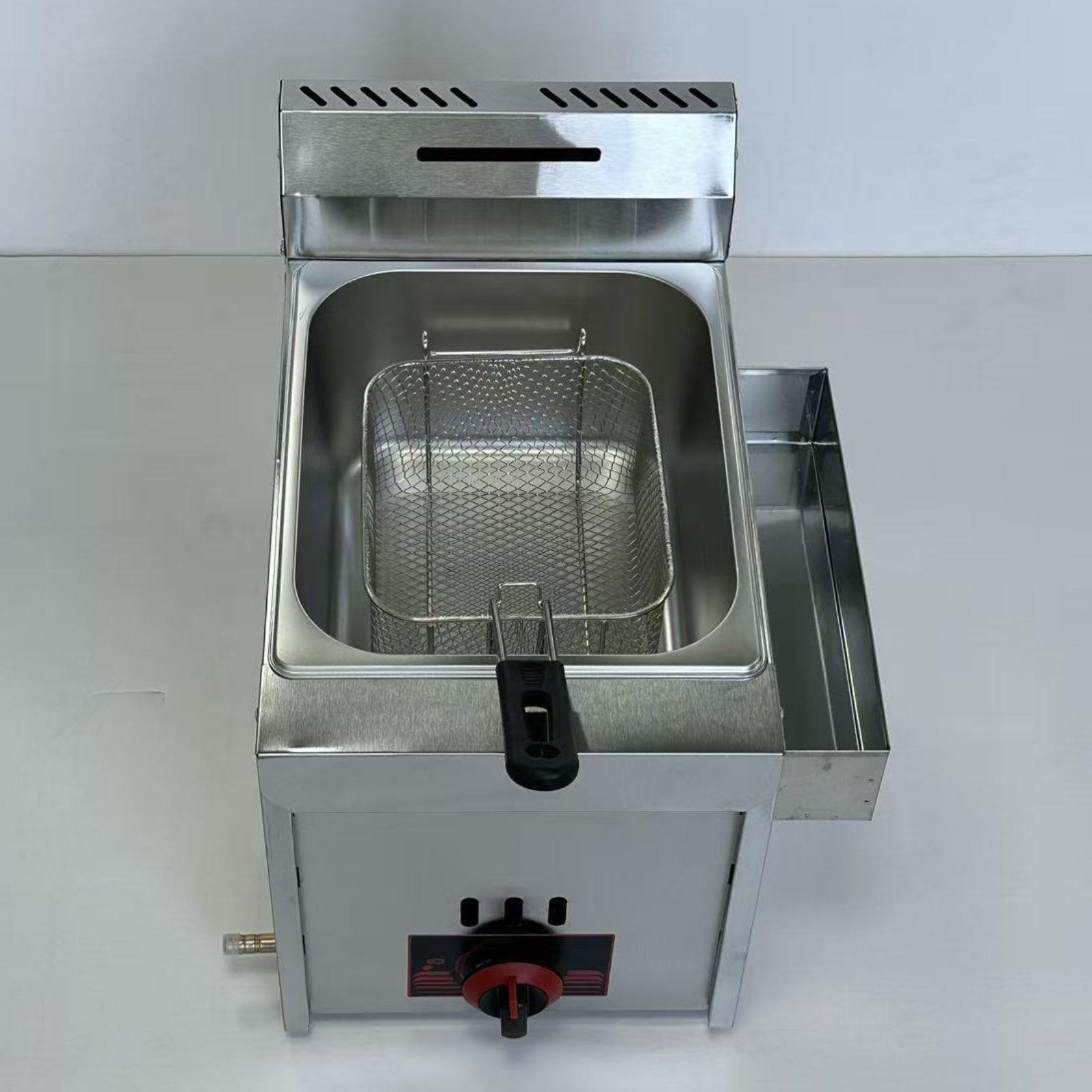 Commercial Deep Fryer Gas Frye - огляд і ціна Commercial Kitchen Appliances