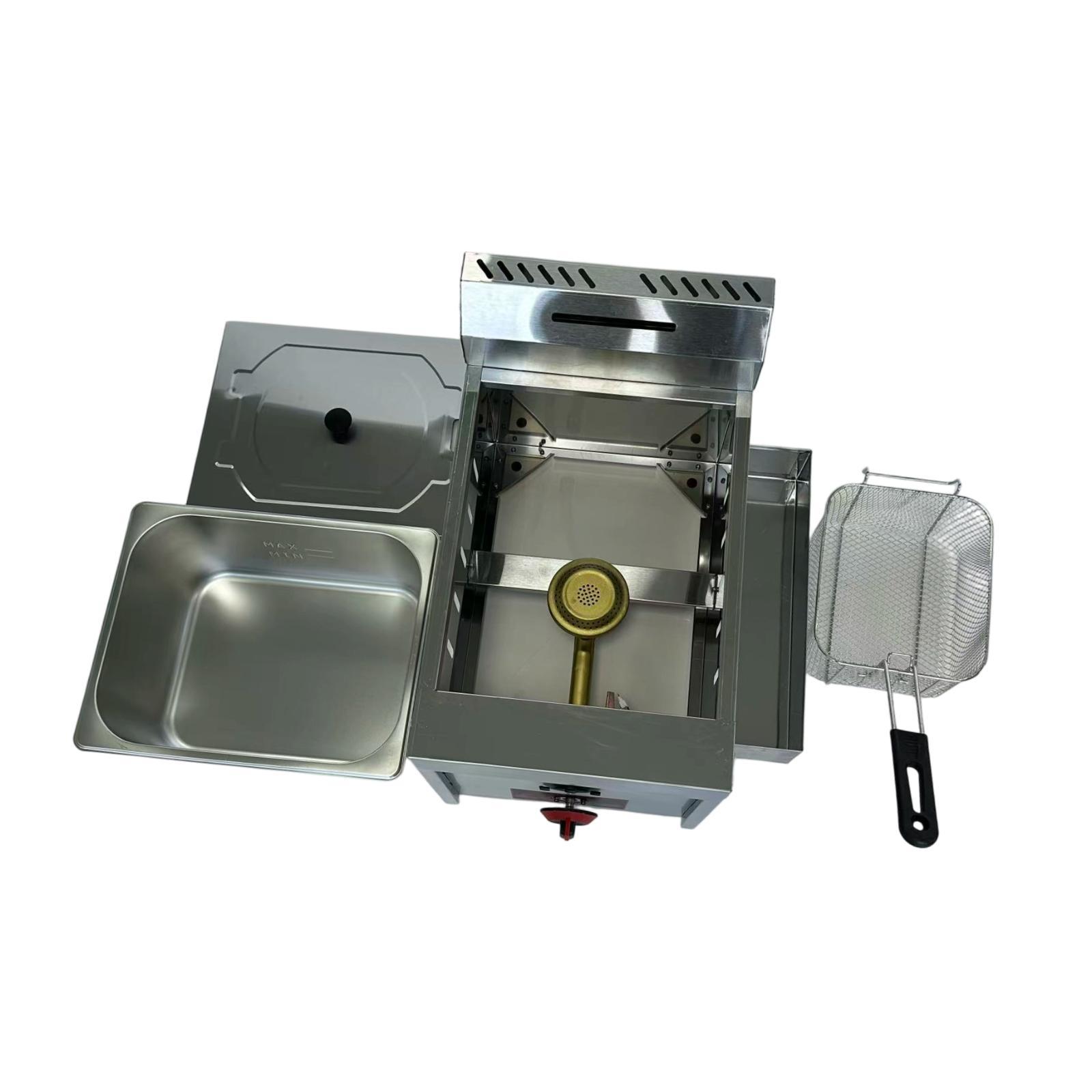 Commercial Deep Fryer Gas Frye - огляд і ціна Commercial Kitchen Appliances