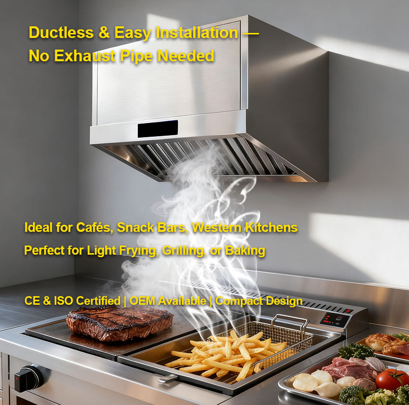 Stainless Steel Smart Range Ho - огляд і ціна Commercial Kitchen Range Hood