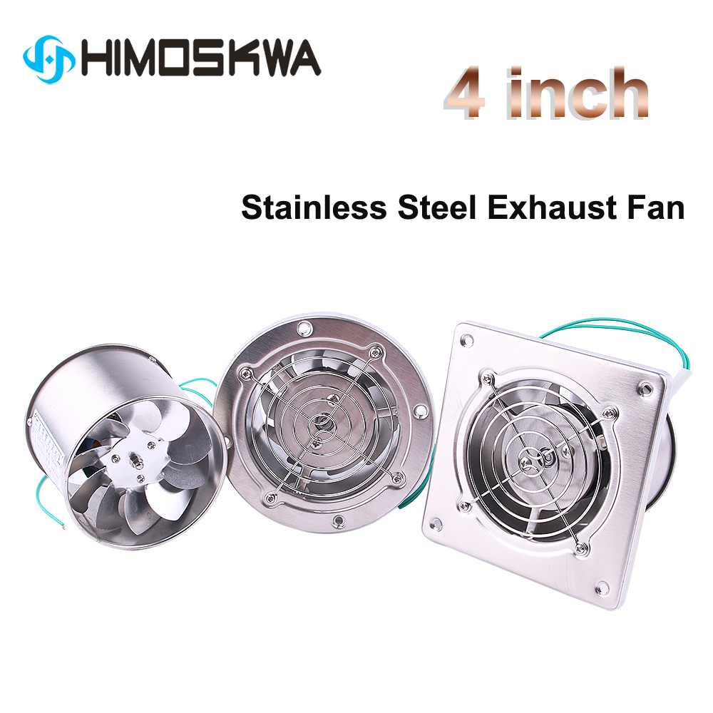4 Inch Pipe Stainless Steel Ex - огляд і ціна Commercial Kitchen Exhaust Fan