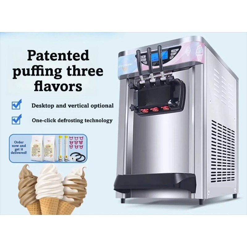 Commercial Soft Ice Cream Mach - огляд і ціна Commercial Ice Maker