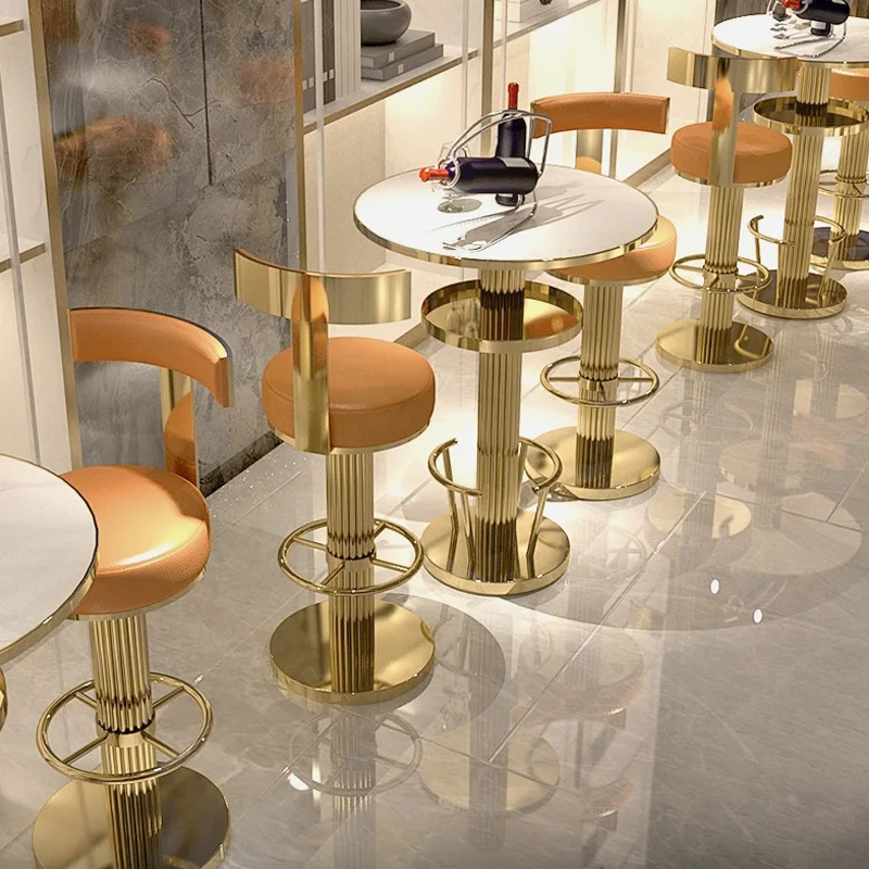 Luxury Marble Bar Table Set Wi - огляд і ціна Commercial Kitchen And Bar